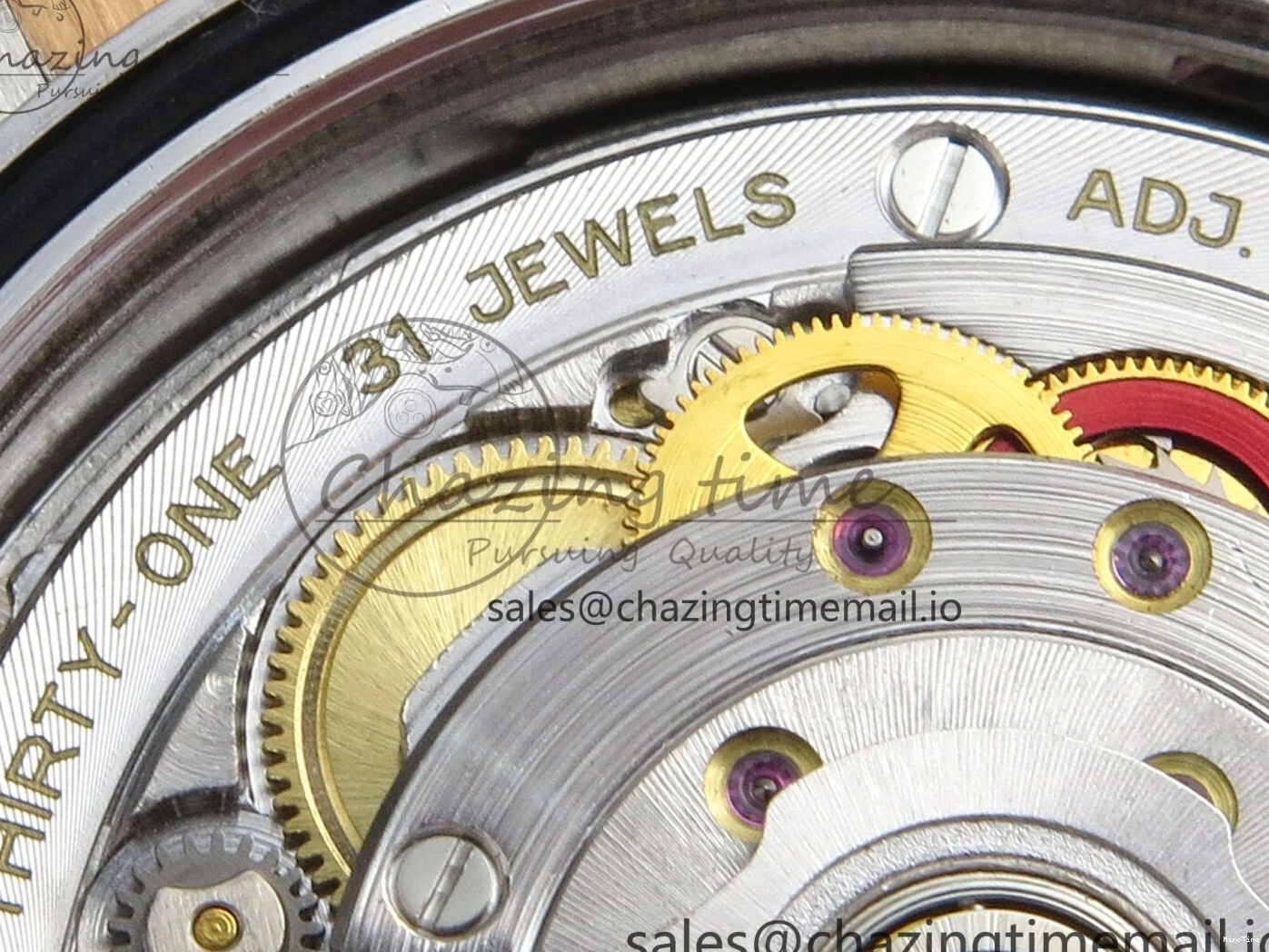 MiroTime 0202 DateJust 41 126331 SS RG ARF 1:1 Best Edition Brown Stick Dial on Jubilee Bracelet SH3235 (Weighted) TopPick 196